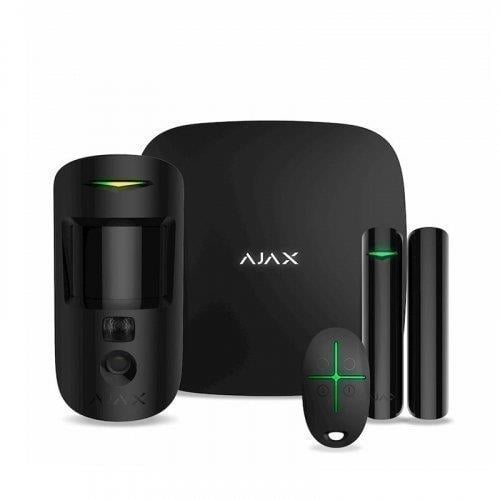 Ajax StarterKit Cam black Комплект охоронної сигналізації Ajax