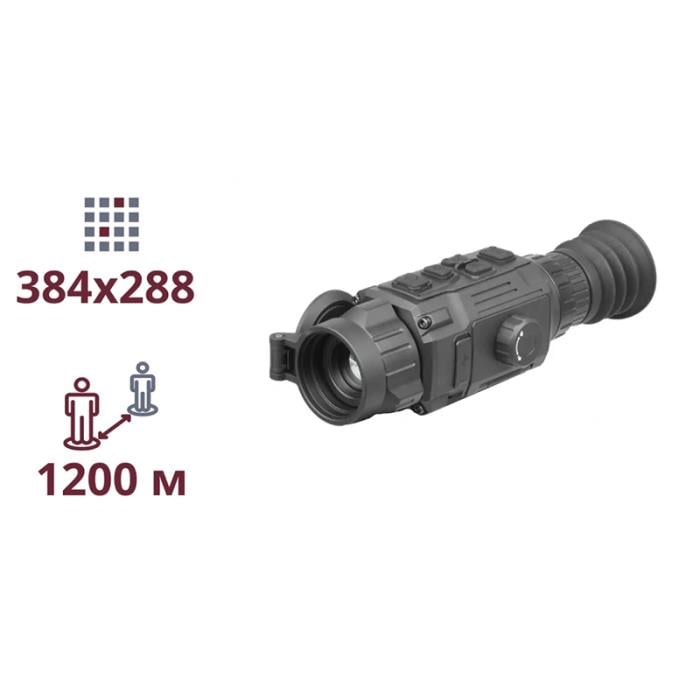Тепловізійний приціл AGM Rattler V2 25-384