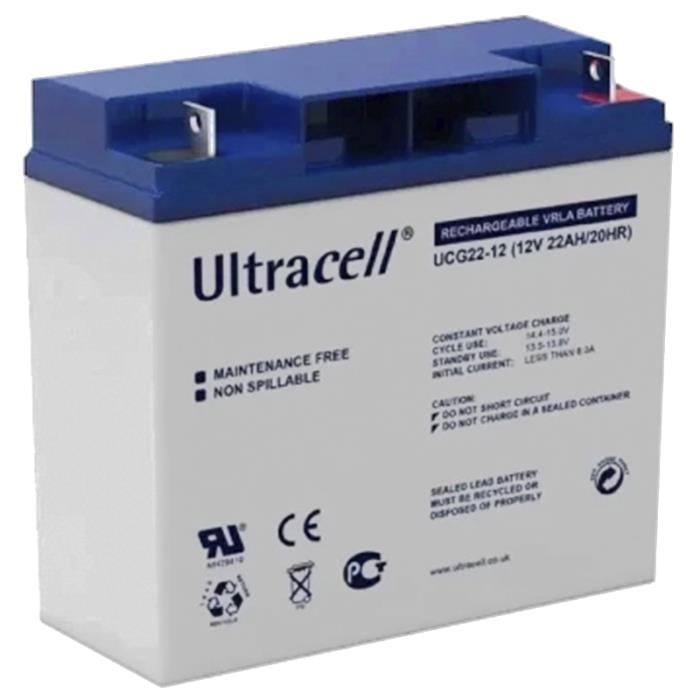 Акумуляторна батарея Ultracell UCG20-12 GEL 12V 20 Ah