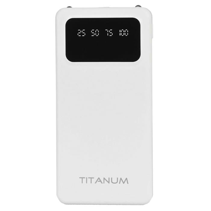 Повербанк TITANUM OL21 White 10000mAh