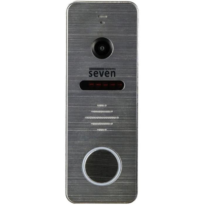 CP-7504 FHD silver виклична панель домофону Seven