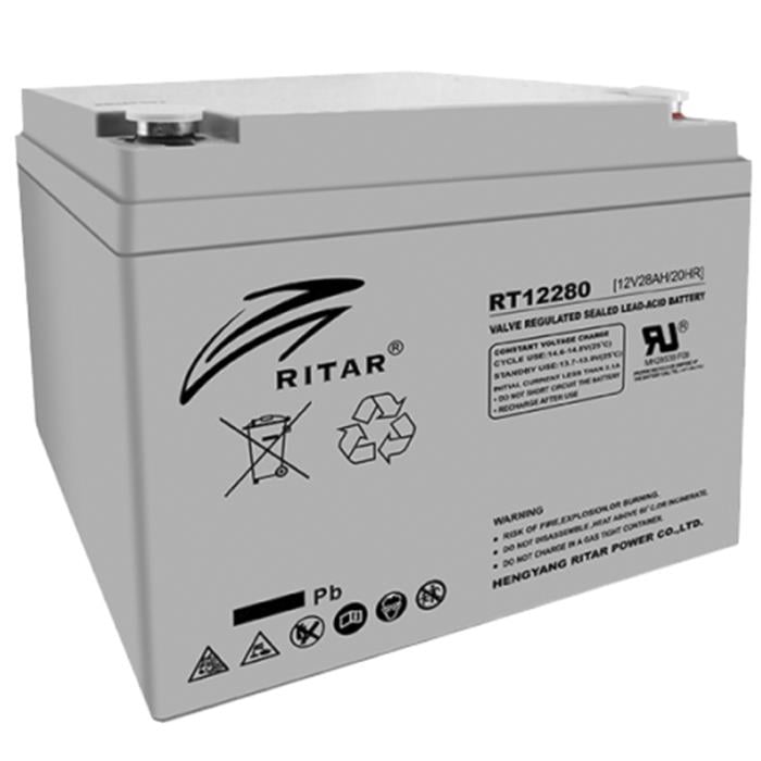 RITAR AGM RT12280 12V 28Ah акумуляторна батарея