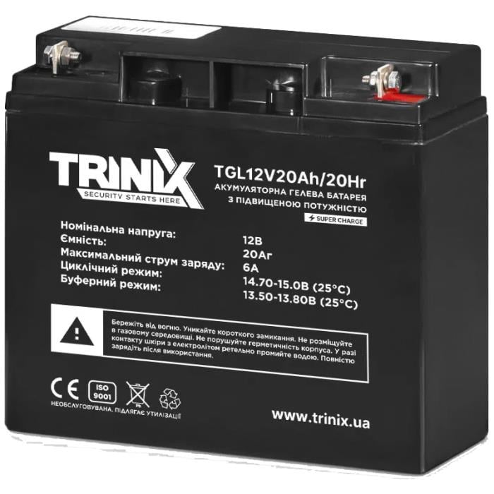 TRINIX GEL 12V 20Ah акумуляторна батарея