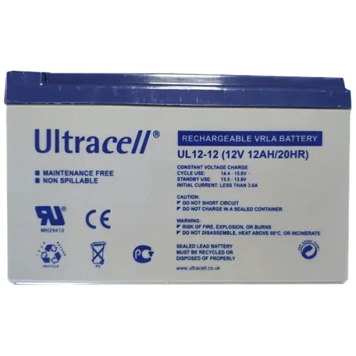 Ultracell UCG 12-12 AGM 12V 12 Ah акумуляторна батарея