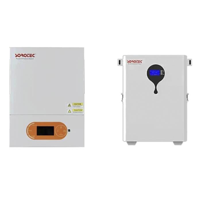 Комплект резервного живлення Sorotec REVO VM II PRO 3.5kW/24V Wi-Fi з АКБ LiFePO4 25.6V/200Ah 5120Wh