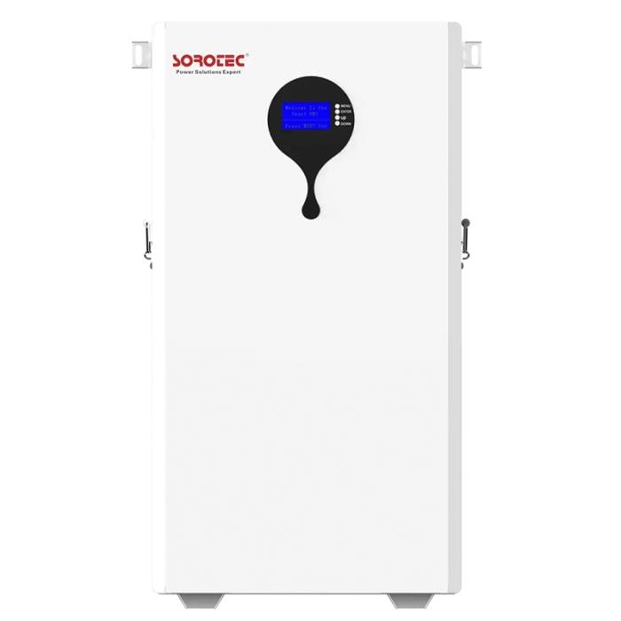 Sorotec LiFePO4 25,6V/200Ah 5120Wh Wi-Fi настінна акумуляторна батарея