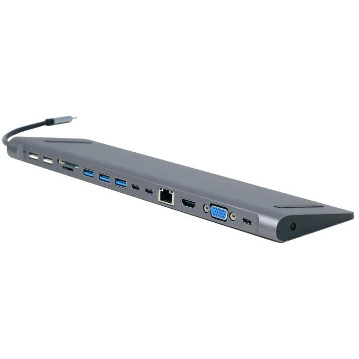 Док станція Cablexpert A-CM-COMBO9-01 USB-C 9-в-1