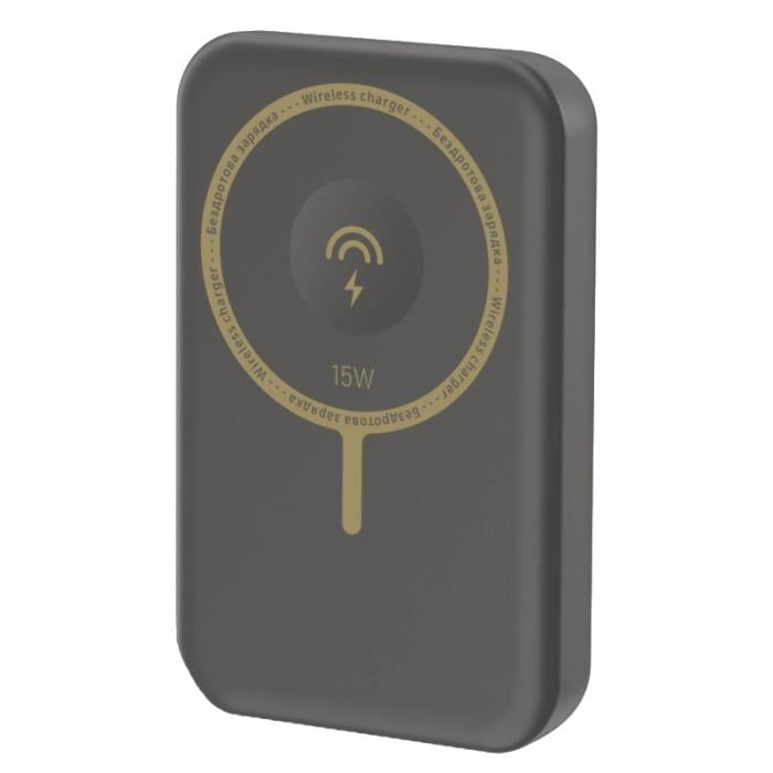 Повербанк з бездротовою зарядкою VIDEX VPB-W102 PD20W Grey 10000mAh